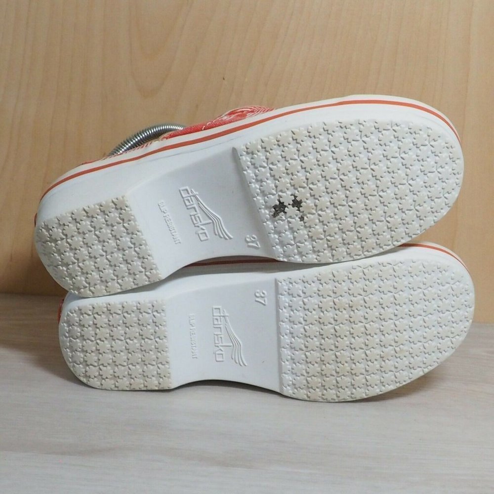 Dansko Fabric Printed Nursing Shoes Women's 37 - Picture 7 of 10